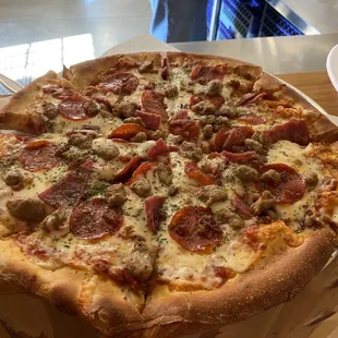 Meat Lovers pizza