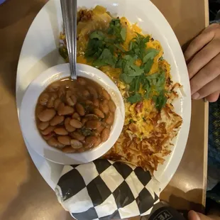 Migas - an off-menu offering which is delish!!