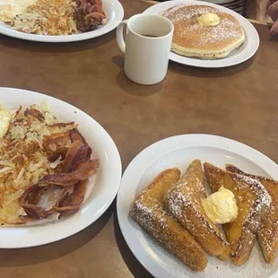 French toast special and Pancake special