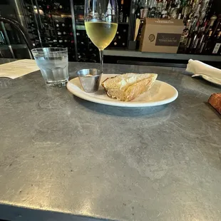 Chardonnay and fresh bread