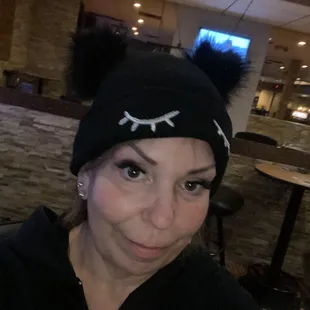 Hanging at the bar