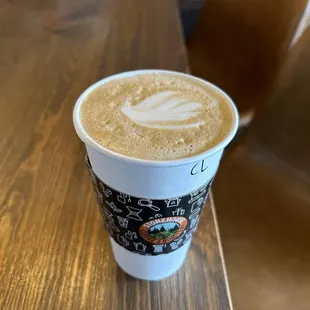 Caramel latte