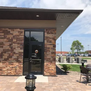 Attached to the bank!