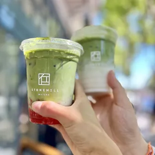 TO Cold Strawberry Latte