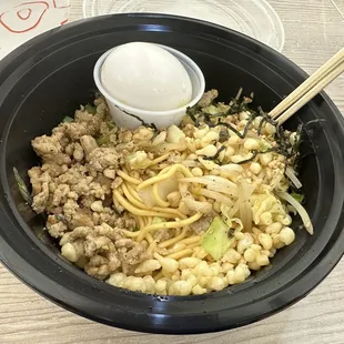 Garlic Shoyu Maze Yakisoba