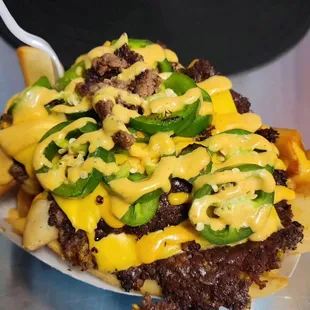 Jalepeno smash fries