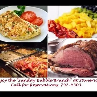 Sunday Brunch is the best at Stoneridge!