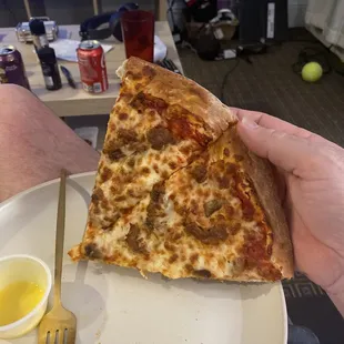 2 slices of the "large". Did I get punked maybe?