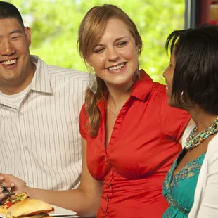 Great food and great company!