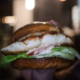 Fish sandwich