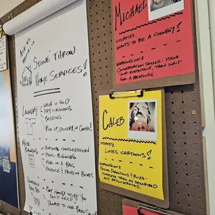 Staff and other services