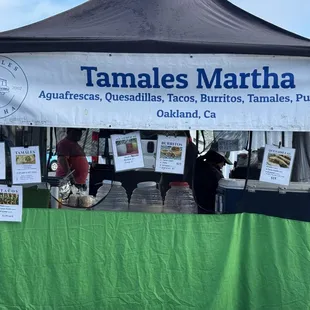 Fresh made tamales, tacos, burritos AND PUPUSAS!