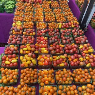 Cherry and grape tomatoes