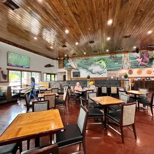 Beautiful inside with hand painted murals