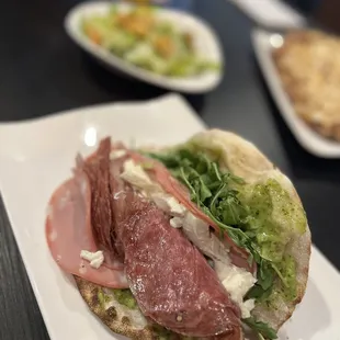 Rustic Milano melt - great with lots of prosciutto