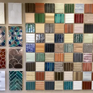 Seneca "quilt" showing multiple colors and textures