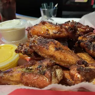 Smoked wings
