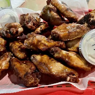 Smoked wings