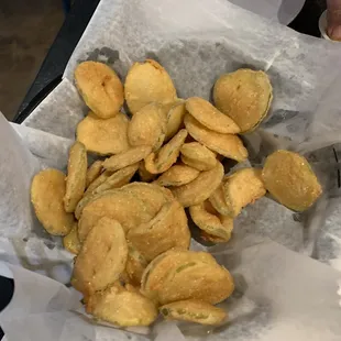 Fried pickles, really good