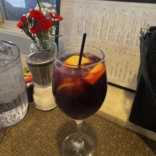 Incredibly blackberry sangria