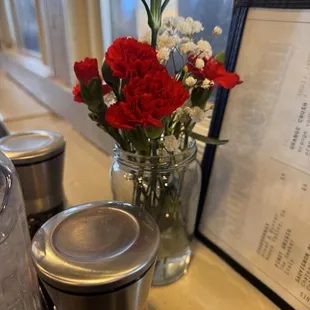 Pretty flowers for Valentines Day