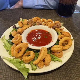 Fried calamari