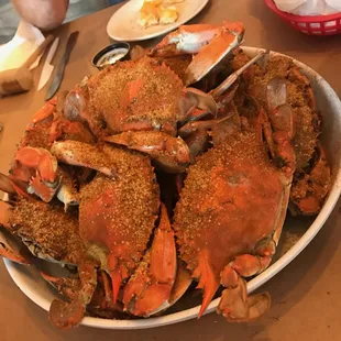 Steamed Crabs