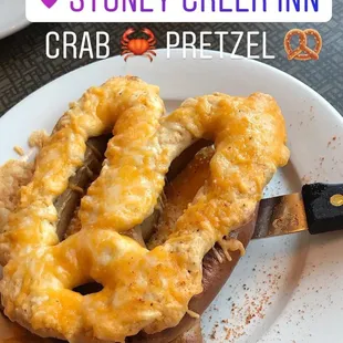 Crab Pretzel