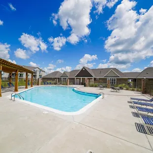 Outdoor Pool with Sundeck