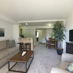 Living Space with Open Concept