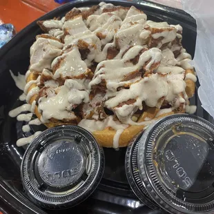 Chicken &amp; Waffles