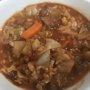Cabbage Roll Soup