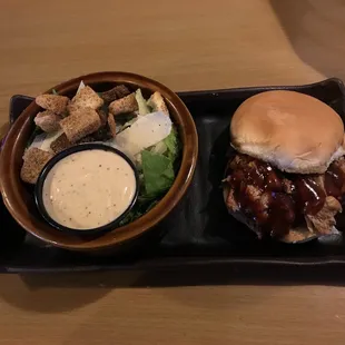 Pick 2 - Pulled Pork Slider and Caesar Salad