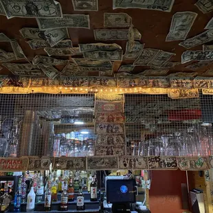 Be sure and sign a dollar bill and staple it to the roof.