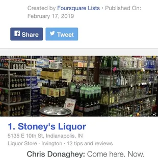 the 1 best liquor stores in indianapolis