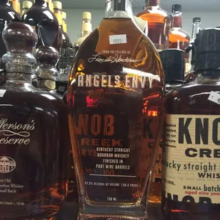 Top shelf Bourbons