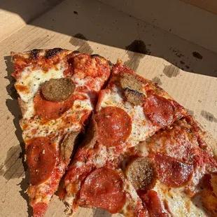 Delicious pizza