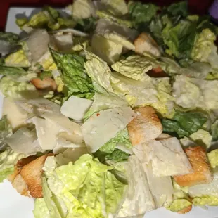 a plate of salad