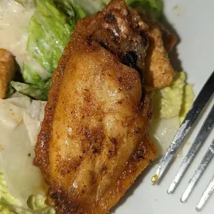a plate of food