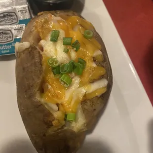Loaded baked potato