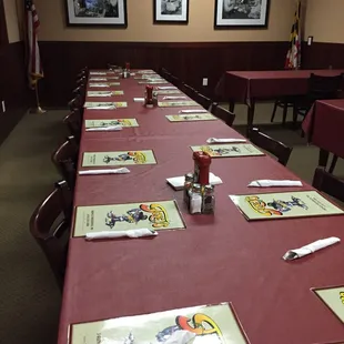 Private room for large parties