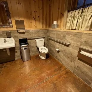 Clean bathrooms