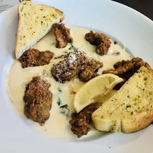 a plate of food