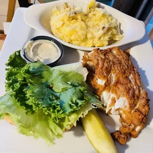 Flounder BLT