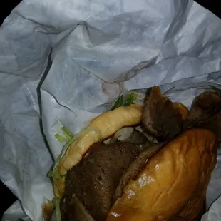 Gyro cheesburger