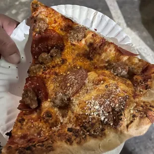 Sausage Pepperoni Pizza!!!!!