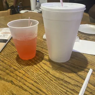 Strawberry LIT &amp; water cup