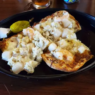 Seafood Flatbread