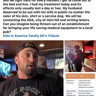 a man in a black t - shirt and cap