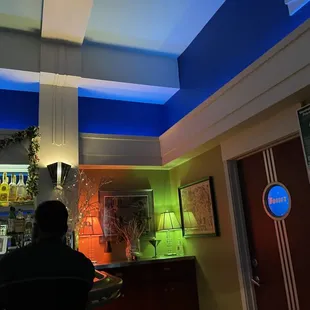 Interior of Stookey&apos;s Club Moderne in San Francisco.